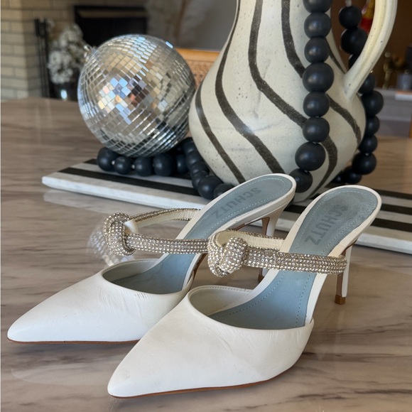 SCHUTZ White Heels - Picture 1 of 3